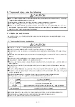 Предварительный просмотр 4 страницы Mitsubishi Electric MR-J4-100A(-RJ) Instruction Manual