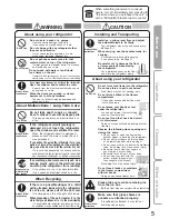 Предварительный просмотр 5 страницы Mitsubishi Electric MR-L650EN series Operating Instructions Manual