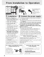 Предварительный просмотр 6 страницы Mitsubishi Electric MR-L650EN series Operating Instructions Manual