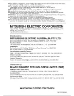 Preview for 20 page of Mitsubishi Electric MR-L710E Operating Instructions Manual