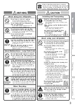 Preview for 3 page of Mitsubishi Electric MR-LA580ER Series Operating Instructions Manual