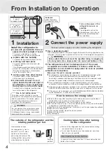 Preview for 4 page of Mitsubishi Electric MR-LA580ER Series Operating Instructions Manual