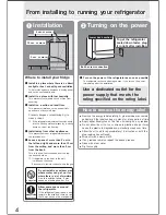 Предварительный просмотр 4 страницы Mitsubishi Electric MR-LX630EM Operating Instructions Manual