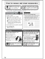 Предварительный просмотр 16 страницы Mitsubishi Electric MR-LX630EM Operating Instructions Manual