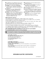 Предварительный просмотр 29 страницы Mitsubishi Electric MR-LX630EM Operating Instructions Manual