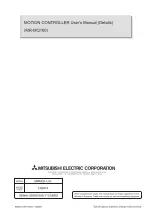 Preview for 270 page of Mitsubishi Electric MR-MQ100 User Manual