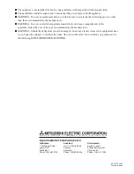 Preview for 32 page of Mitsubishi Electric MR-S45N Operating Instructions Manual