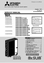 Mitsubishi Electric Mr.SERVICE PUHZ-HRP100VHA2 Service Manual preview