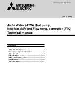 Preview for 1 page of Mitsubishi Electric Mr.SERVICE PUHZ-HRP100VHA2 Technical Manual