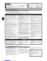 Preview for 2 page of Mitsubishi Electric Mr.Slim MFZ-KA09NA Installation Manual