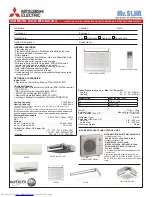 Mitsubishi Electric Mr.Slim MFZ-KA12NA Submittal Data предпросмотр