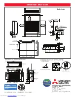 Предварительный просмотр 2 страницы Mitsubishi Electric Mr.Slim MFZ-KA12NA Submittal Data