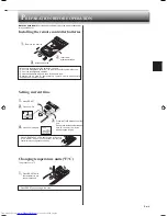 Предварительный просмотр 5 страницы Mitsubishi Electric Mr. Slim MS-A09WA-1 Operating Instructions Manual