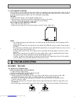 Предварительный просмотр 9 страницы Mitsubishi Electric Mr. Slim MS-A09WA Service Manual