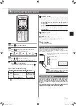 Предварительный просмотр 5 страницы Mitsubishi Electric Mr.Slim MS-CP13VA Operating Instructions Manual