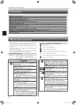 Preview for 2 page of Mitsubishi Electric Mr.Slim MS-GK36VA Operating Instructions Manual