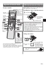 Preview for 7 page of Mitsubishi Electric Mr. SLIM MS-JR10VF Operating Instructions Manual