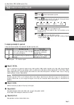 Preview for 25 page of Mitsubishi Electric Mr. SLIM MS-JR10VF Operating Instructions Manual