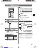 Предварительный просмотр 5 страницы Mitsubishi Electric Mr.Slim MS-SGH09VC Operating Instructions Manual