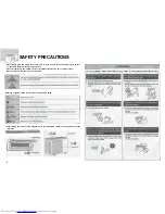 Предварительный просмотр 2 страницы Mitsubishi Electric Mr. Slim MS09TW Operating Instructions Manual