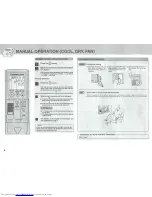 Предварительный просмотр 8 страницы Mitsubishi Electric Mr. Slim MS09TW Operating Instructions Manual