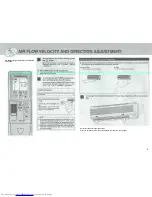 Предварительный просмотр 9 страницы Mitsubishi Electric Mr. Slim MS09TW Operating Instructions Manual