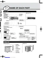 Предварительный просмотр 8 страницы Mitsubishi Electric Mr.Slim MS09TW Operating Instructions Manual