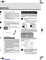 Предварительный просмотр 12 страницы Mitsubishi Electric Mr.Slim MS09TW Operating Instructions Manual