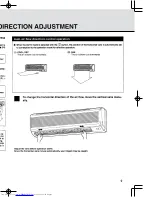 Предварительный просмотр 18 страницы Mitsubishi Electric Mr.Slim MS09TW Operating Instructions Manual