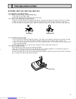 Предварительный просмотр 43 страницы Mitsubishi Electric Mr. Slim MSH09NW Service Manual