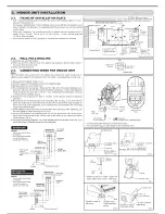 Предварительный просмотр 4 страницы Mitsubishi Electric Mr. Slim MSY-A15NA Installation Manual