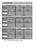 Предварительный просмотр 4 страницы Mitsubishi Electric Mr. Slim MSY-A15NA Service Manual