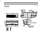 Предварительный просмотр 7 страницы Mitsubishi Electric Mr. Slim MSY-A15NA Service Manual