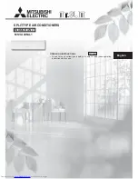 Предварительный просмотр 1 страницы Mitsubishi Electric Mr.Slim MSY-A24NA-1 Operating Instructions Manual