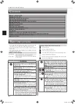 Предварительный просмотр 2 страницы Mitsubishi Electric Mr.Slim MSY-GF24VA Operating Instructions Manual