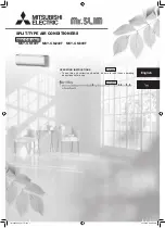 Mitsubishi Electric Mr.Slim MSY-GM18VF Operating Instructions Manual предпросмотр