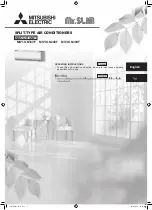 Предварительный просмотр 1 страницы Mitsubishi Electric Mr.Slim MSY-GN18VF Operating Instructions Manual