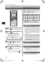 Предварительный просмотр 26 страницы Mitsubishi Electric Mr. SLIM MSY-JS18VF Operating Instructions Manual