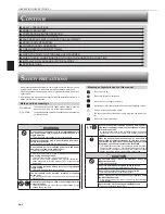 Preview for 2 page of Mitsubishi Electric Mr.Slim MSZ-A24NA Operating Instrctions