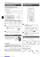 Предварительный просмотр 6 страницы Mitsubishi Electric Mr.Slim MSZ-FD09NA Operating Instructions Manual