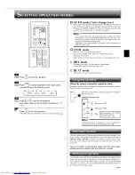 Предварительный просмотр 7 страницы Mitsubishi Electric Mr.Slim MSZ-FD09NA Operating Instructions Manual