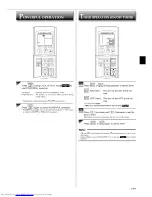 Предварительный просмотр 9 страницы Mitsubishi Electric Mr.Slim MSZ-FD09NA Operating Instructions Manual