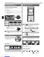 Предварительный просмотр 6 страницы Mitsubishi Electric Mr. Slim MSZ-FE09NA Operating Instructions Manual