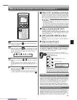 Предварительный просмотр 29 страницы Mitsubishi Electric Mr. Slim MSZ-FE09NA Operating Instructions Manual