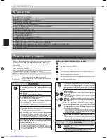 Предварительный просмотр 2 страницы Mitsubishi Electric Mr.Slim MSZ-FK09VA Operating Instructions Manual