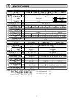 Предварительный просмотр 4 страницы Mitsubishi Electric Mr.Slim MSZ-GC22NA - C1 Service Manual