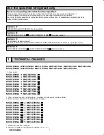 Предварительный просмотр 2 страницы Mitsubishi Electric Mr. Slim MSZ-GE06NA-8 Service Manual