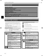 Preview for 2 page of Mitsubishi Electric Mr. Slim MSZ-GE15NA Operating Instructions Manual