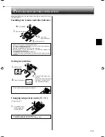 Preview for 5 page of Mitsubishi Electric Mr. Slim MSZ-GE15NA Operating Instructions Manual