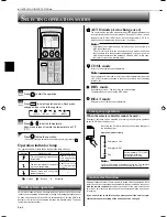 Preview for 6 page of Mitsubishi Electric Mr. Slim MSZ-GE15NA Operating Instructions Manual